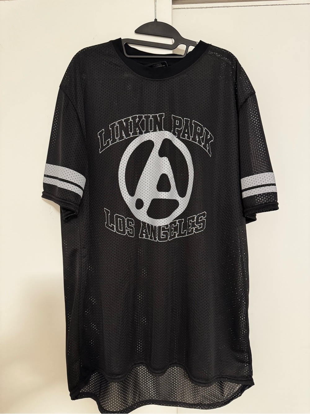 Linkin Park Los Angeles Black Mesh Tee (From Zero original merch)